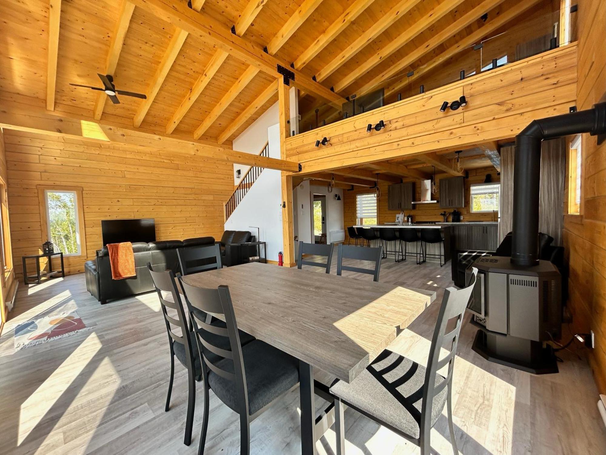 Chalets Domaine Otis Saint-Félix-d'Otis Εξωτερικό φωτογραφία
